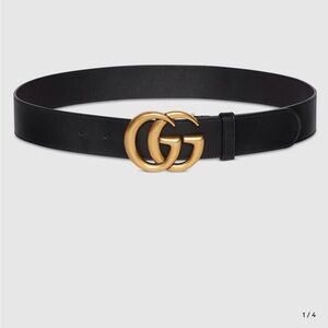 Authentic Gucci GG Marmont wide belt 70/28